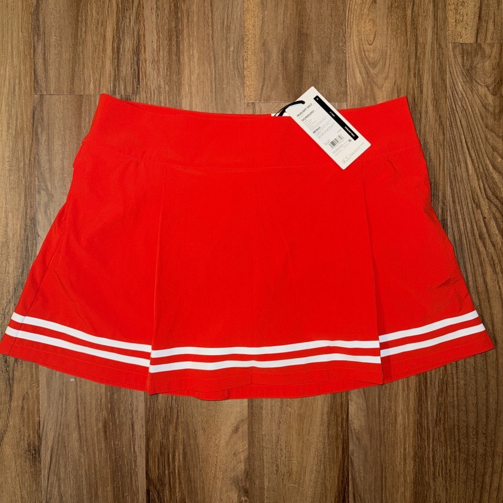 NWT Calia Truelight Golf Skort Red Athletic Skirt Size 0 2 10 12 14 or 16.